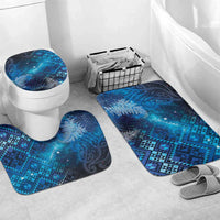 Aotearoa Taniko Matariki Bathroom Set Cosmic Blue