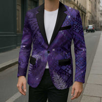 Aotearoa Taniko Matariki Blazer Cosmic Violet