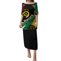 Vanuatu Independence Day Yumi 44 Family Matching Puletasi and Hawaiian Shirt LT7 Mom's Dress Colorful - Polynesian Pride