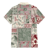 Aloha Hawaii Pastel Christmas Patchwork Family Matching Mermaid Dress and Hawaiian Shirt Classic Style LT7 - Polynesian Pride