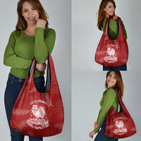 New Zealand Christmas Grocery Bag Silver Fern Mix Kiwi Bird Ver01 LT7 - Polynesian Pride
