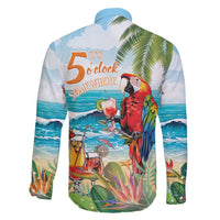 Aloha Hawaii Christmas Family Matching Summer Maxi Dress and Hawaiian Shirt It's 5 o'clock Somewhere LT7 - Polynesian Pride