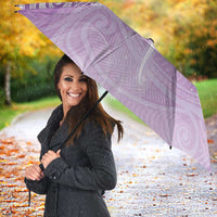 Epilepsy Awareness Maori Aotearoa Umbrella Manta Ray - Purple Glaze - Polynesian Pride