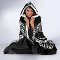 2025 Rugby Championship New Zealand Custom Hooded Blanket Poutama Motifs LT7 - Polynesian Pride
