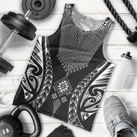 2025 Rugby Championship New Zealand Custom Men Tank Top Poutama Motifs - Polynesian Pride
