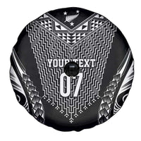 2025 Rugby Championship New Zealand Custom Spare Tire Cover Poutama Motifs LT7 - Polynesian Pride