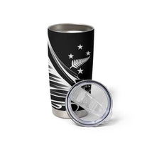 2025 Rugby Championship New Zealand Custom Tumbler Cup Poutama Motifs LT7 - Polynesian Pride
