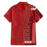Samoa FAST Siapo Family Matching Long Sleeve Bodycon Dress and Hawaiian Shirt Tatau-Ulafala Vines LT7 - Polynesian Pride