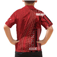 Samoa FAST Siapo Family Matching Mermaid Dress and Hawaiian Shirt Tatau-Ulafala Vines LT7 - Polynesian Pride