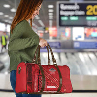 Samoa FAST Siapo Travel Bag Tatau-Ulafala Vines - Polynesian Pride