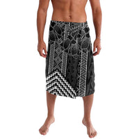 Aotearoa Taniko Pattern Lavalava Poutama Mix Kowhai Flowers