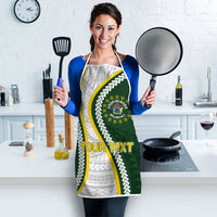 Cook Islands Rugby Personalized Avaiki Apron GO Kuki LT7 - Polynesian Pride