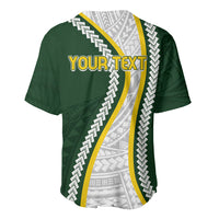 Cook Islands Rugby Personalized Avaiki Baseball Jersey GO Kuki LT7 - Polynesian Pride