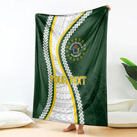 Cook Islands Rugby Personalized Avaiki Blanket GO Kuki LT7 - Polynesian Pride