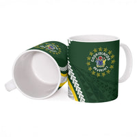Cook Islands Rugby Personalized Avaiki Ceramic Mug GO Kuki LT7 - Polynesian Pride