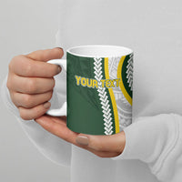 Cook Islands Rugby Personalized Avaiki Ceramic Mug GO Kuki LT7 - Polynesian Pride