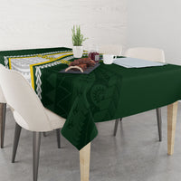 Cook Islands Rugby Personalized Avaiki Tablecloth GO Kuki LT7 - Polynesian Pride