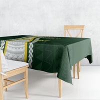 Cook Islands Rugby Personalized Avaiki Tablecloth GO Kuki LT7 - Polynesian Pride