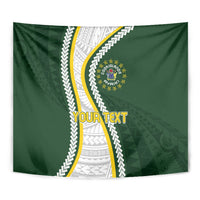 Cook Islands Rugby Personalized Avaiki Tapestry GO Kuki LT7 - Polynesian Pride