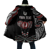 New Zealand Darts Personalized Hei Manaia Cloak Classic Kowhaiwhai LT7 - Polynesian Pride
