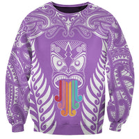 personalised-kia-kaha-te-reo-maori-sweatshirt-hei-tiki-mix-koru-purple