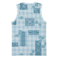 Hawaiian Quilt Tapa On Cold Blue Palaka Motifs Basketball Jersey
