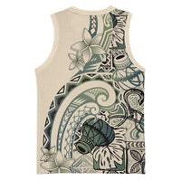 Aloha Hawaii Tapa Basketball Jersey Summer Green Hawaiian Ipu - Polynesian Pride