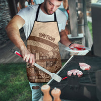 Samoa Mamanu Siapo Mocha Apron Tatau Malie LT7 - Polynesian Pride