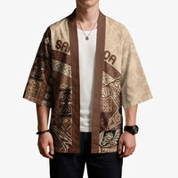Samoa Mamanu Siapo Mocha Kimono Tatau Malie LT7 - Polynesian Pride