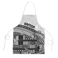 Samoa Mamanu Siapo Classic Black Apron Tatau Malie LT7 Black - Polynesian Pride