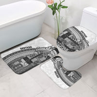 Samoa Mamanu Siapo Classic Black Bathroom Set Tatau Malie LT7 - Polynesian Pride