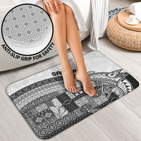 Samoa Mamanu Siapo Classic Black Bathroom Set Tatau Malie LT7 - Polynesian Pride