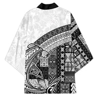 Samoa Mamanu Siapo Classic Black Kimono Tatau Malie LT7 - Polynesian Pride