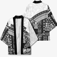 Samoa Mamanu Siapo Classic Black Kimono Tatau Malie LT7 - Polynesian Pride