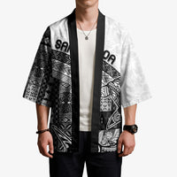 Samoa Mamanu Siapo Classic Black Kimono Tatau Malie LT7 - Polynesian Pride