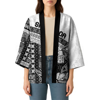Samoa Mamanu Siapo Classic Black Kimono Tatau Malie LT7 - Polynesian Pride