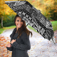 Samoa Mamanu Siapo Classic Black Umbrella Tatau Malie LT7 - Polynesian Pride