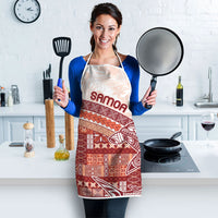 Samoa Mamanu Siapo Crimson Apron Tatau Malie LT7 - Polynesian Pride