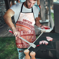 Samoa Mamanu Siapo Crimson Apron Tatau Malie LT7 - Polynesian Pride