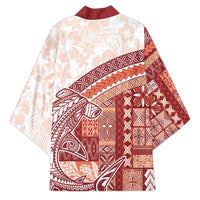 Samoa Mamanu Siapo Crimson Kimono Tatau Malie LT7 - Polynesian Pride