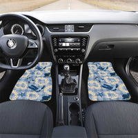 Aloha Hawaii Paniolo Jeans Palaka Car Mats Coastal Rodeo - Polynesian Pride