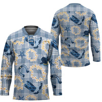 Aloha Hawaii Paniolo Jeans Palaka Hockey Jersey Coastal Rodeo - Polynesian Pride