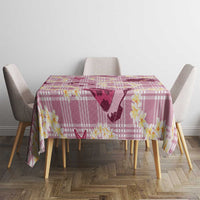 Aloha Hawaii Paniolo Lokelani Rose Palaka Tablecloth Coastal Rodeo - Polynesian Pride