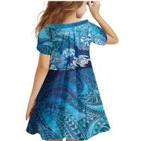 Hawaii World Ocean Day Family Matching Mermaid Dress and Hawaiian Shirt Kakau Turtles LT7 - Polynesian Pride