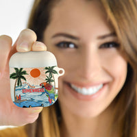 Summer Holiday It's 5 o'clock Somewhere Vintage Hawaii AirPods Case LT7 - Polynesian Pride