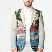Summer Holiday It's 5 o'clock Somewhere Vintage Hawaii Blazer LT7 - Polynesian Pride
