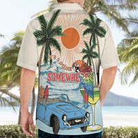 Summer Holiday It's 5 o'clock Somewhere Vintage Hawaii Hawaiian Shirt