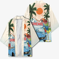 Summer Holiday It's 5 o'clock Somewhere Vintage Hawaii Kimono LT7 - Polynesian Pride