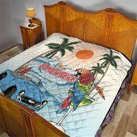 Summer Holiday It's 5 o'clock Somewhere Vintage Hawaii Quilt LT7 - Polynesian Pride