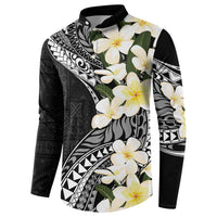 Aloha Hawaii Festive Button Sweatshirt Frangipani Lace Classic